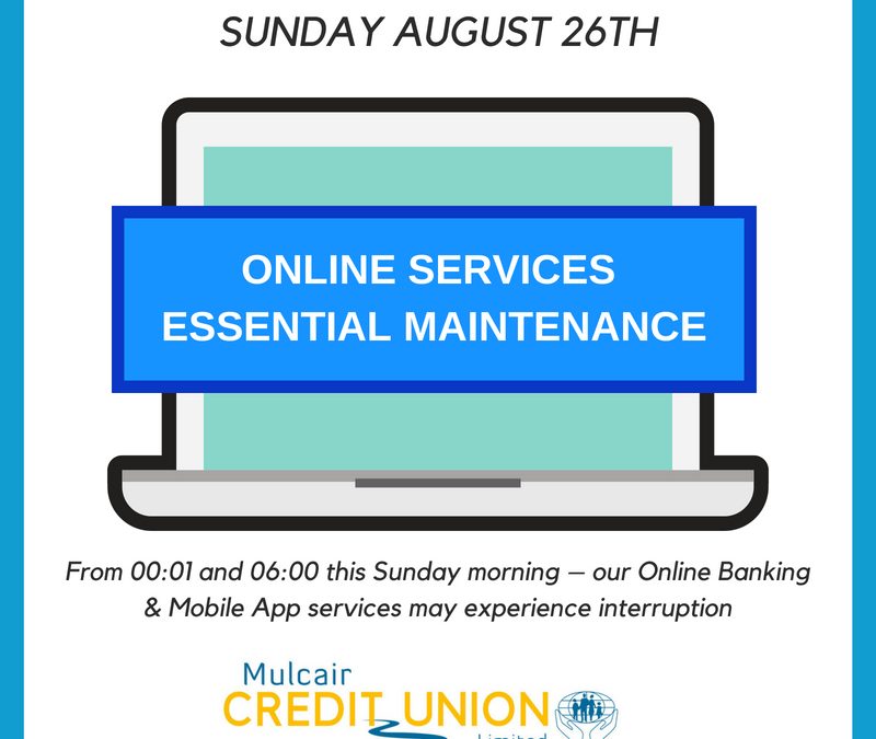 Online Services Maintenance